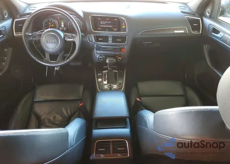 2015 Audi Q5 Premium Plus from USA, damaged, VIN WA1LFAFP3FA101374